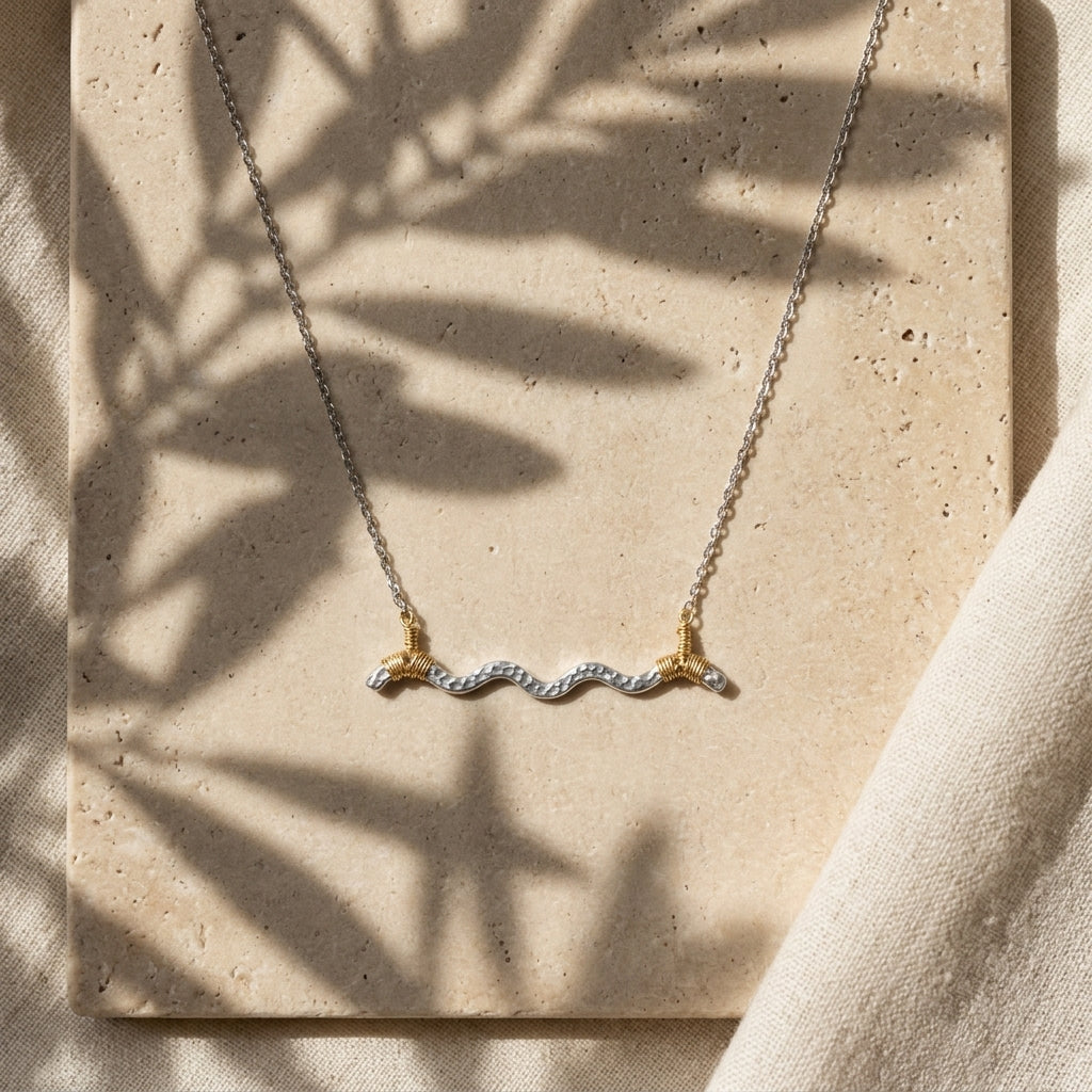 SELINUS - RODYUM KOLYE