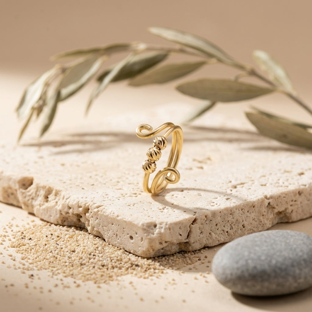 LARİSA - GOLD YÜZÜK