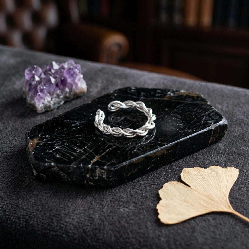 TEOS - RODYUM YÜZÜK